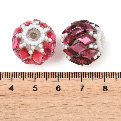 Transparent Acrylic Beads FIND-E056-03-1