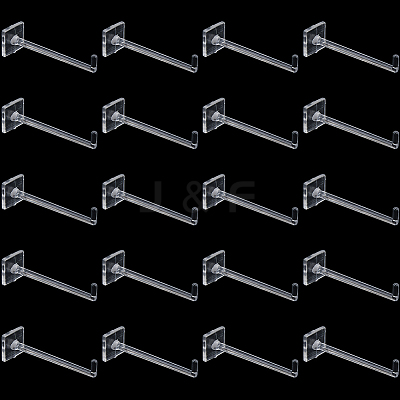 Acrylic Shelf Hooks FIND-WH0173-552-1