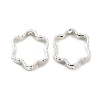 Rack Plating Brass Bead Frames KK-WH0084-02S-1