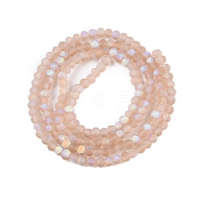Transparent Glass Beads Strands LS-EGLA-A044-T1mm-MB20-1