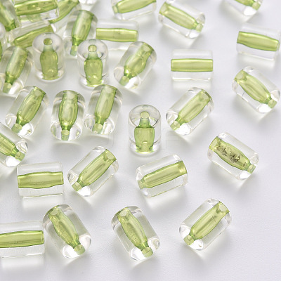 Transparent Acrylic Beads TACR-S154-17A-83-1