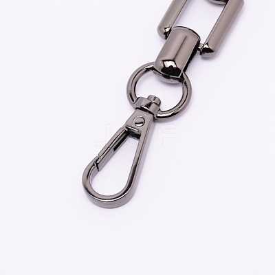 Zinc Alloy Bag Extender Chains PALLOY-WH0076-11B-RS-1