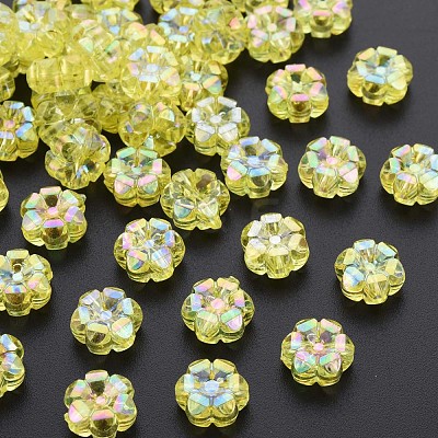 Transparent Acrylic Beads MACR-S373-06-C07-1