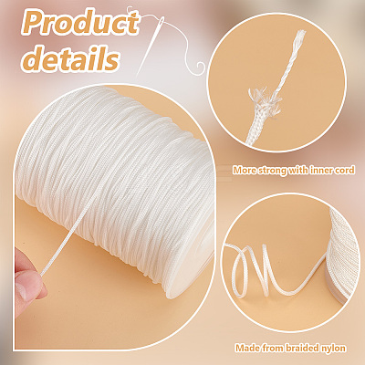 200 Yards Nylon Braided Threads NWIR-PH0002-23A-1