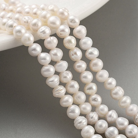 Natural Cultured Freshwater Pearl Beads Strands LS-PEAR-C003-39-1