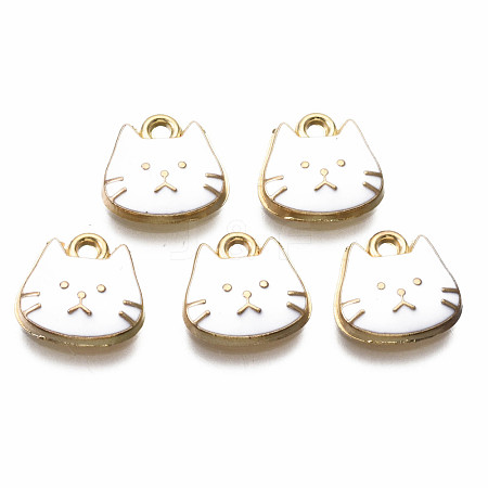 Alloy Enamel Charms ENAM-T011-95A-NR-1