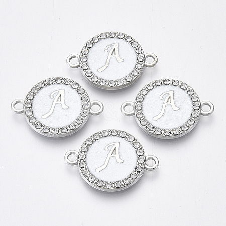 Alloy Enamel Links Connectors ENAM-TAC0003-01S-04A-1
