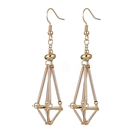 Brass Earring Hooks EJEW-TA00282-1