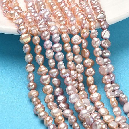 Natural Cultured Freshwater Pearl Beads Strands PEAR-C004-21C-1