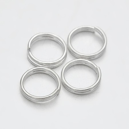 Brass Split Rings X-KK-E647-10S-8mm-1