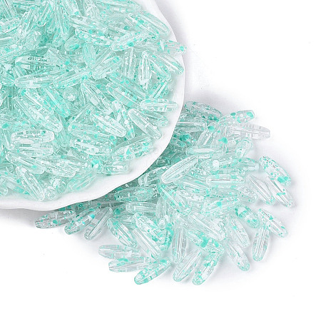 Picasso Transparent Glass Seed Beads SEED-N012-11I-1