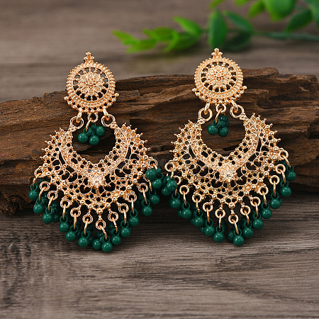 Bohemian Ethnic Style Alloy Chandelier Earrings FS-WGDCA32-03-1