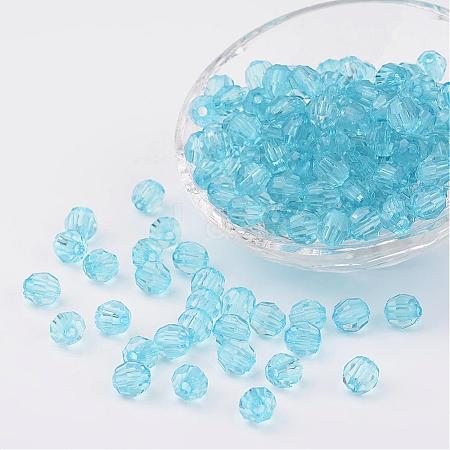 Transparent Acrylic Beads DB8mmC-28-1