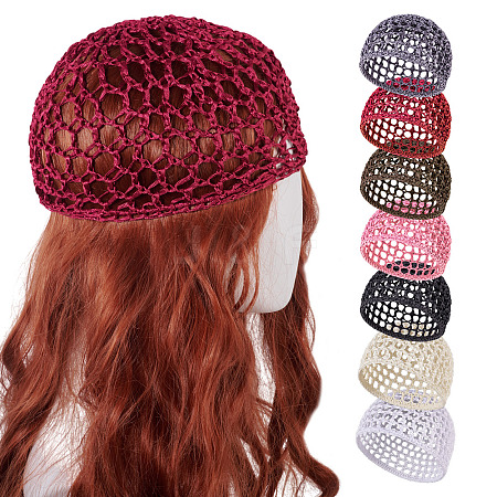 1Pc Cloth African Kufei Hat for Women AJEW-TADJ0001-12B-1