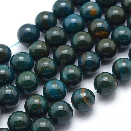 Dyed Natural Gemstone Beads Strands G-F556-10mm-1