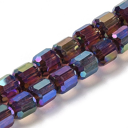 Electroplate Glass Beads X1-EGLA-D030-19E-1