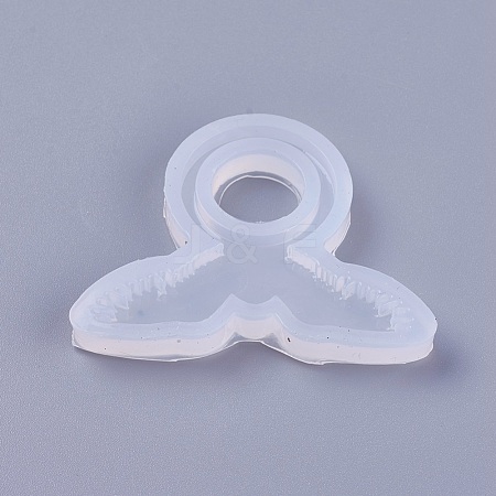 Transparent DIY Ring Food Grade Silicone Molds DIY-WH0128-08B-1