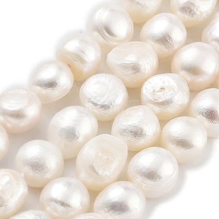 Natural Cultured Freshwater Pearl Beads Strands PEAR-P062-31A-1