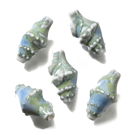 Handmade Porcelain Beads PORC-H013-03-19-1