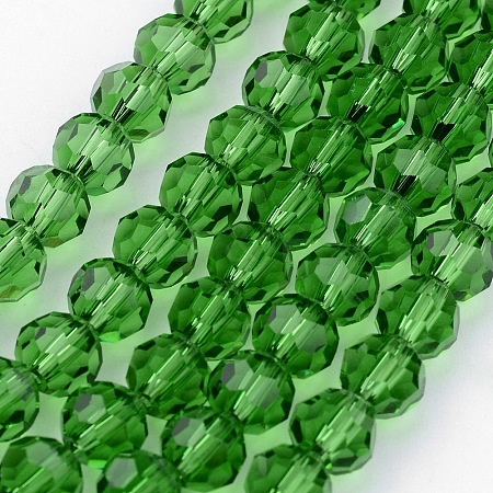 Transparent Glass Bead Strands X-GLAA-G013-8mm-54-1