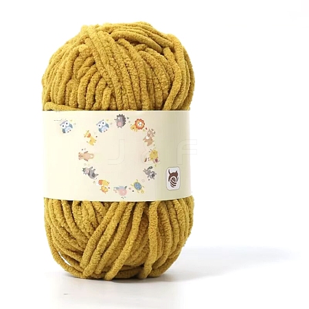 Little Plush Hand-Woven Ice Cream Thick Yarn Knitted Scarf DIY Doll Crochet Shoes Bag Baby Yarn Ball PW-WG3CD10-11-1