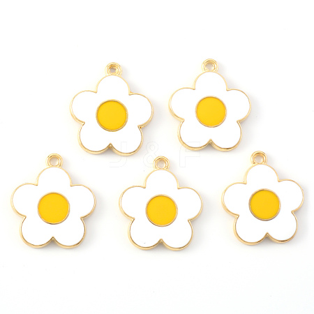 Alloy Enamel Pendants ENAM-S121-147A-1