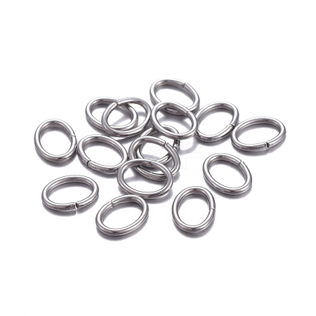 Tarnish Resistant 304 Stainless Steel Jump Rings STAS-F221-40P-B-1