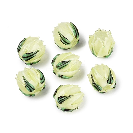 Handmade Lampwork Beads LAMP-Q039-18F-1