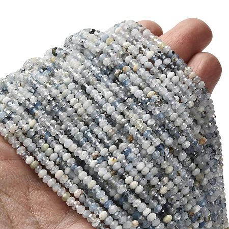 Natural Aquamarine Beads Strands G-RM2025-D01-B-1