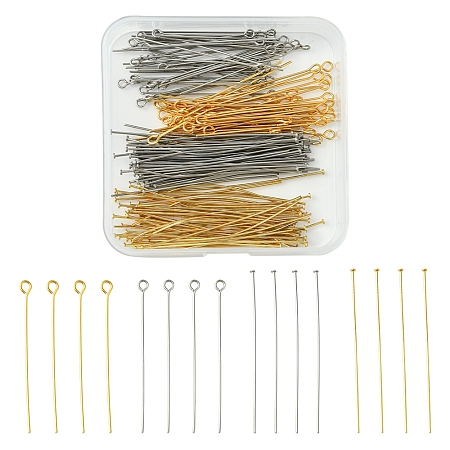 304 Stainless Steel Flat Head Pins & Eye Pins STAS-FS0001-58-1