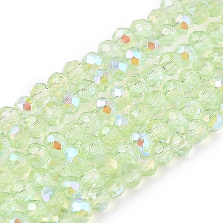 Electroplate Glass Beads Strands LS-EGLA-A044-T1mm-L09-1