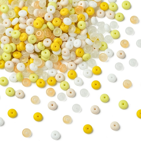 100G Imitation Jade Glass Beads DGLA-YW0001-53A-1