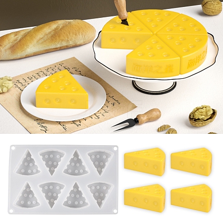 Yumeiren 8-in-1 Mousse Cake Cheese Cheese Silicone Molds PW-WG128EF-01-1