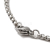 Non-Tarnish 304 Stainless Steel Pendant Necklaces NJEW-H022-04P-3