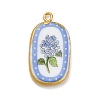 Printed Porcelain Pendants STAS-C183-03B-04-1