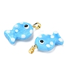 Handmade Lampwork Pendants LAMP-G168-04B-2