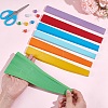 1 Set 7 Colors Fluorescent Lucky Star Origami Paper DIY-CP0010-79A-3