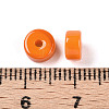 Opaque Solid Color Glass Beads GLAA-N007-6x3mm-A07-3