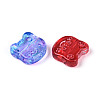 Baking Paint Transparent Glass Beads DGLA-T004-42M-2
