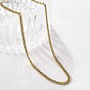 Ion Plating(IP) 304 Stainless Steel Necklace LS-STAS-J023-03G-3