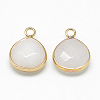 Natural White Jade Pendants G-Q963-04-2