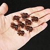 Natural Ice Obsidian Elephant Beads PW-WGDD892-01-3