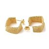 Real 18K Gold Plated Brass Stud Earrings EJEW-G382-10C-G-2