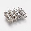 Brass Magnetic Clasps with Loops LS-X-MC026-NF-1