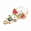 Christmas Theme Alloy Enamel Pendants X1-ENAM-D060-04B-2