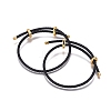 Adjustable 304 Stainless Steel Wire Rope Cord Bracelets Making AJEW-D047-01G-A01-1