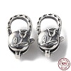 925 Thailand Sterling Silver Lobster Claw Clasps STER-D003-26AS-1