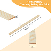 Wood Rolling Mud Stick Guides WOOD-WH0022-69E-2