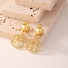 Geometric Hoop Earrings with High-end and Elegant Style LE2027-2-1