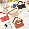 5Pcs 5 Colors Imitation Leather Women's Mini Envelope Clutch Bags AJEW-WR0001-85-5